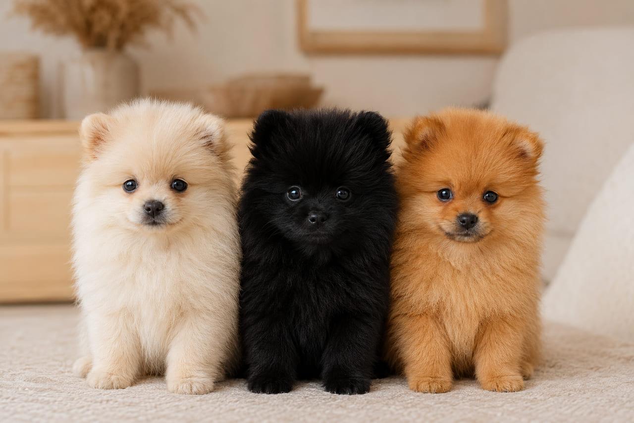 Cores do Spitz Alemão Anão: Qual é a Mais Cara?